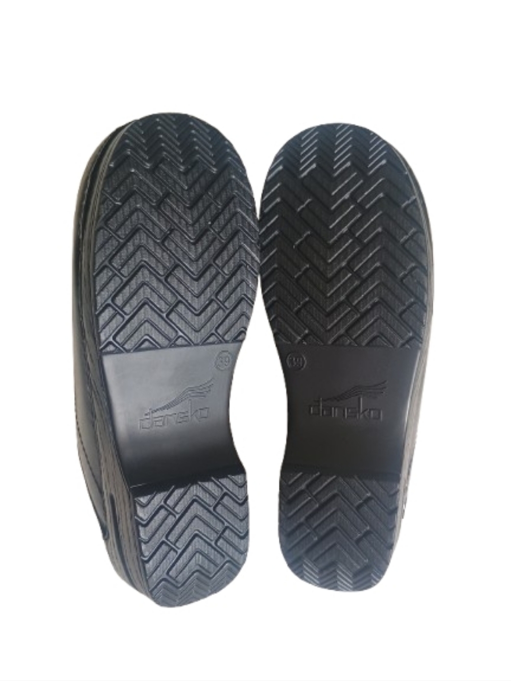 Dansko New Sonja Black Leather Closed Toe Slip On Mule Clogs Size: 39 - Picture 6 of 10